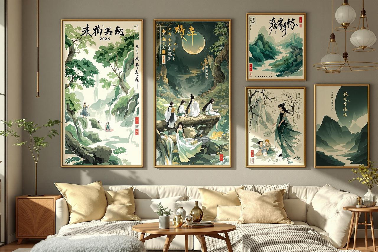 韩国漫画免费看 - 从《山海卷》到《青衫渡》：2026上半年国漫大盘点